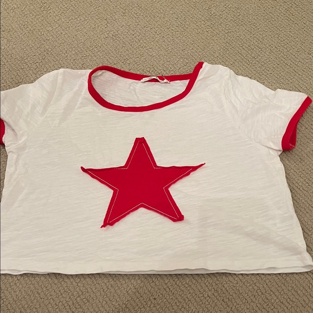 Red Star Women's Crop Top